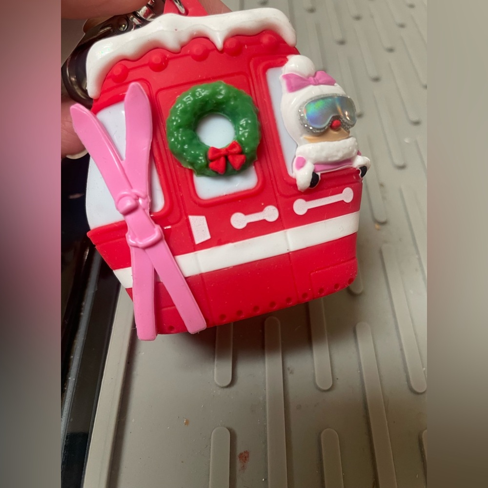 Bath & Body Works Christmas Mrs Claus Ski Lift  Pocketbac Holder